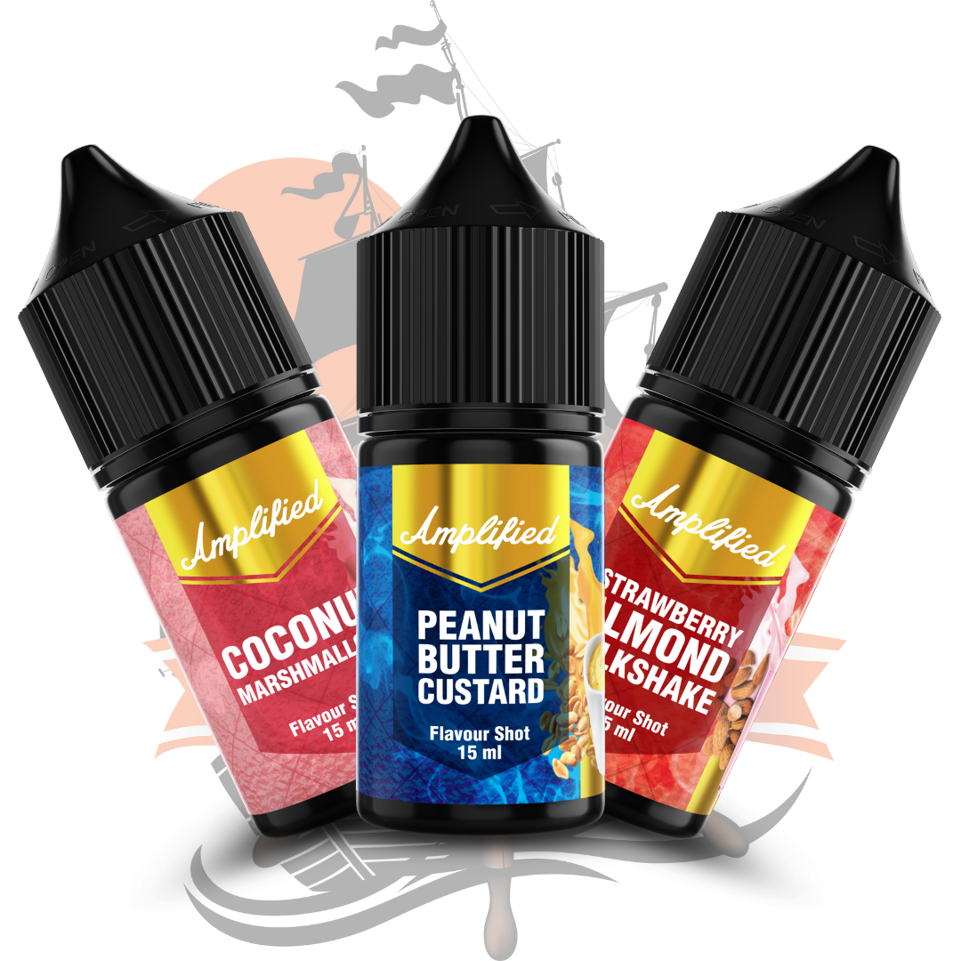 Amplified - MTL / Salts Flavour Shots 30ml