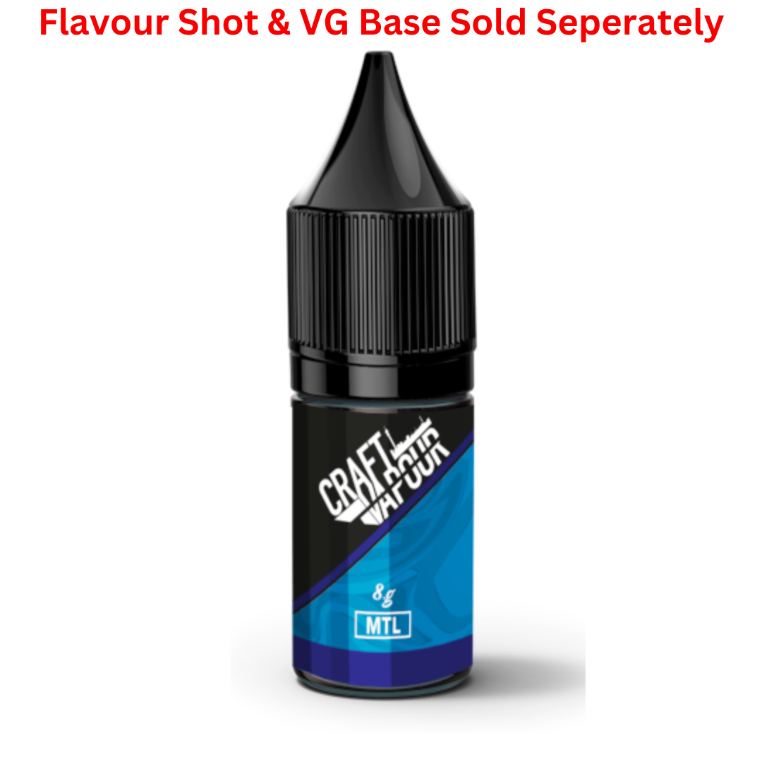 Craft Vapour - 8g MTL / Salts Nicotine Shot