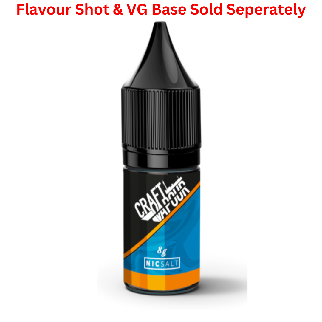 Craft Vapour - 8g MTL / Salts Nicotine Shot