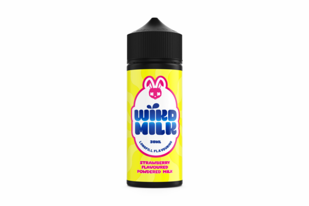 Wikd Milk – Strawberry Flavour Shot Longfill 120ml