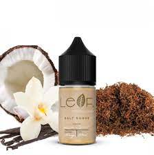 CFL - Leaf Tobacco – Vanilla & Coconut Tobacco Salts 30ml